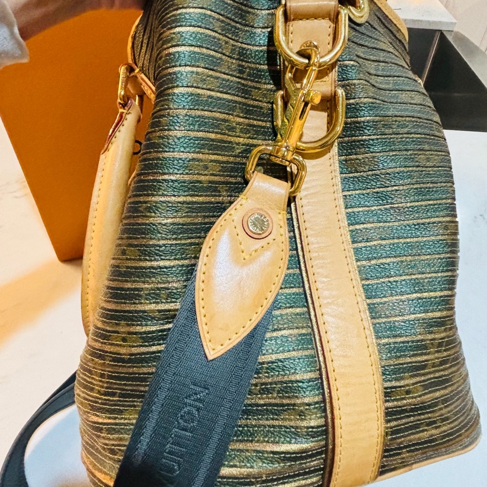 LV  Printemps Ete
2010 Bucket Noe Leather. Barely wore. Exquisite. No like it.!